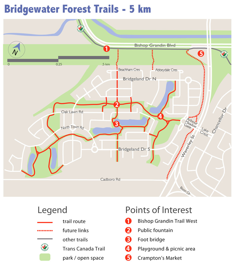 Bridgewater Forest Trails Winnipeg Trails Association
