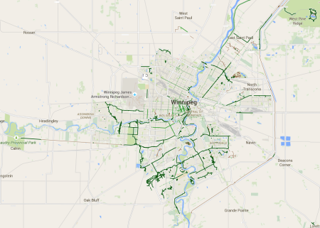 Winnipeg Bike Trails Map Winnipeg Trails & Maps - Winnipeg Trails Association